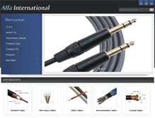 Tablet Screenshot of alfainternational.info